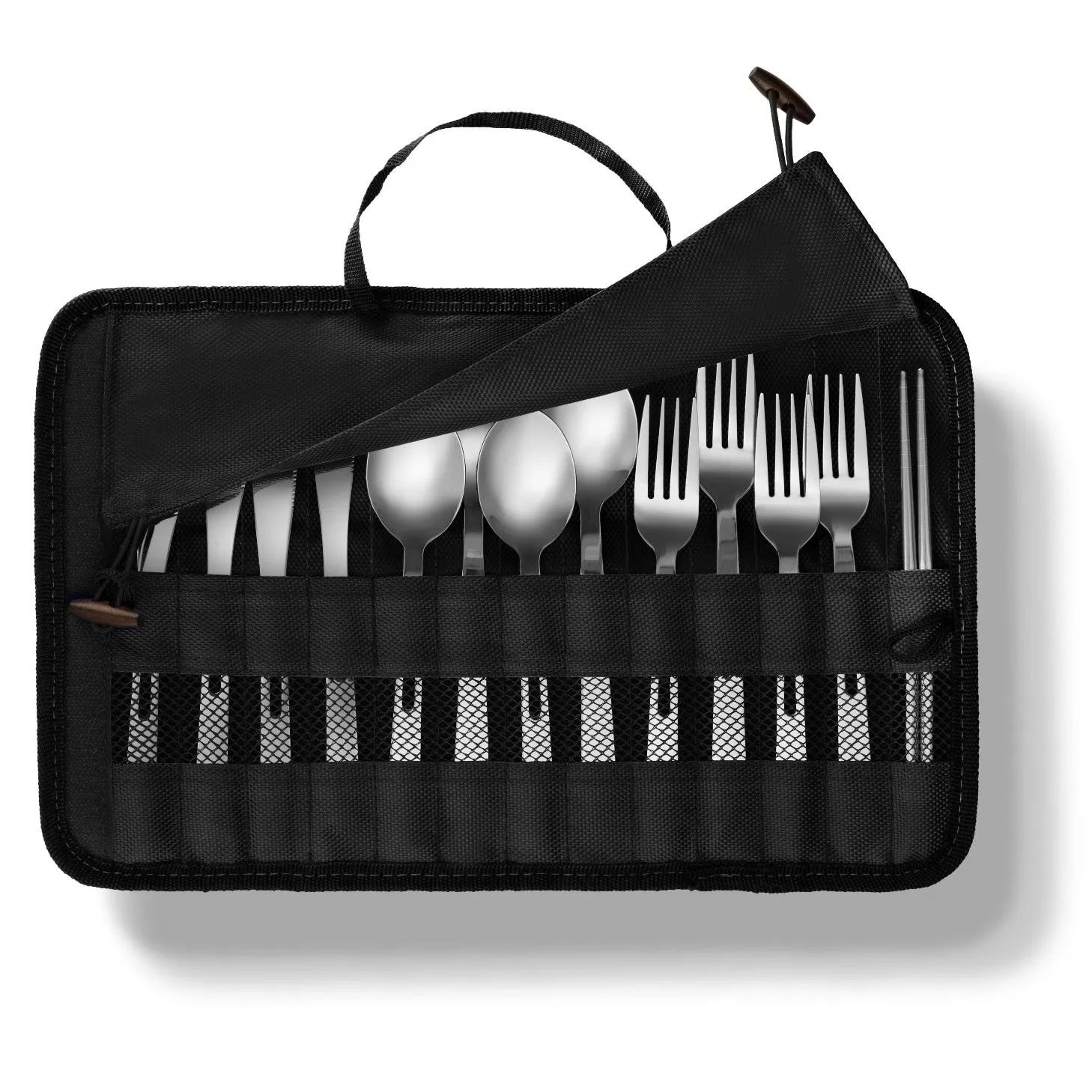 13 Piece Cutlery Travel Set