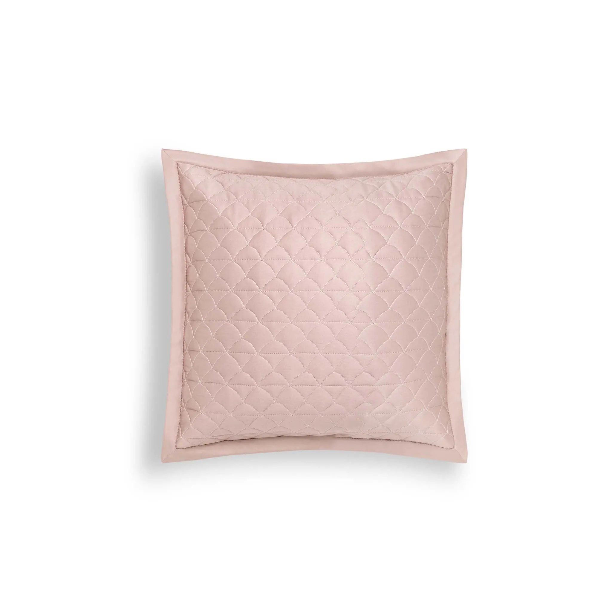 430TC Sateen Quilted Euro Sham | Amalia Home Suave