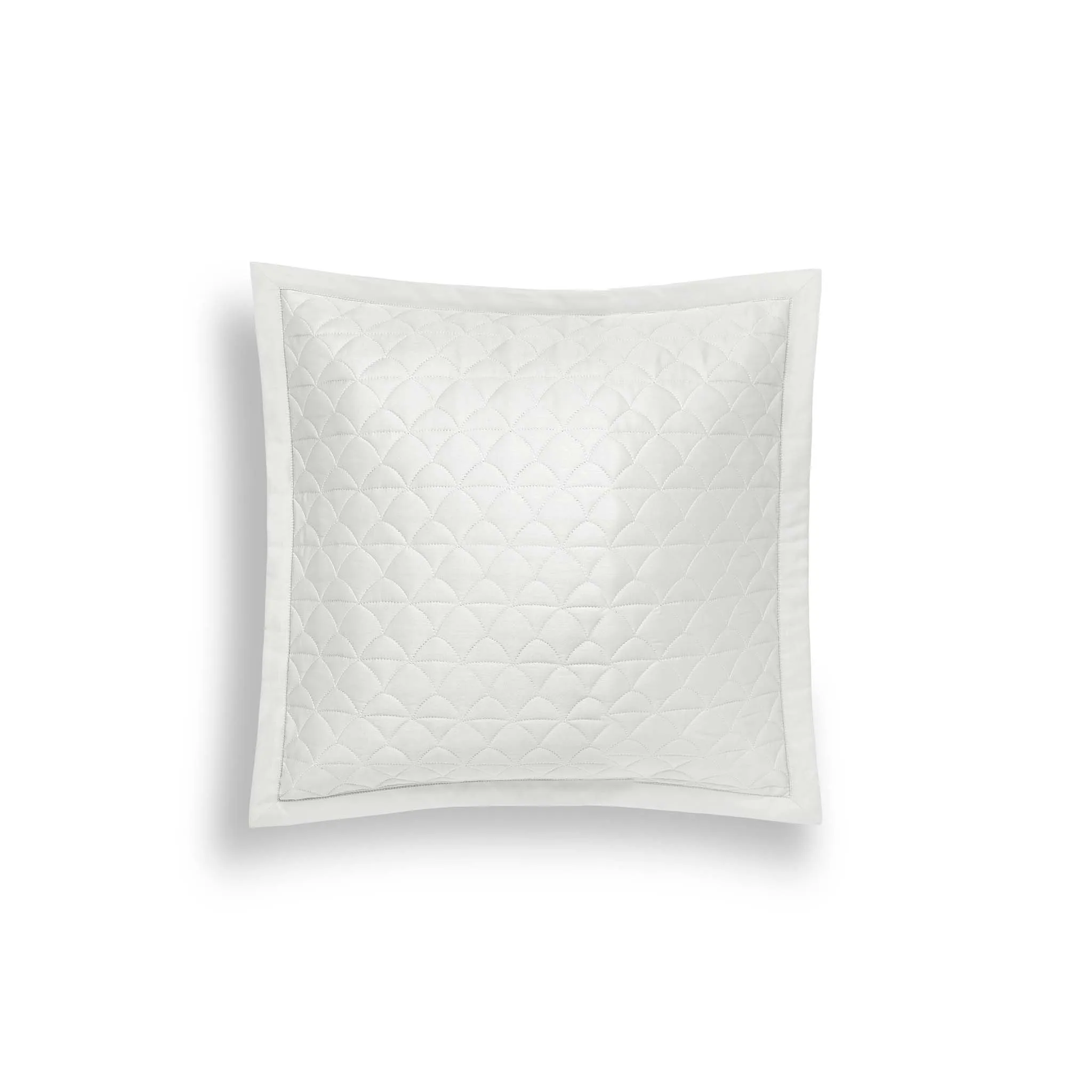 430TC Sateen Quilted Euro Sham | Amalia Home Suave