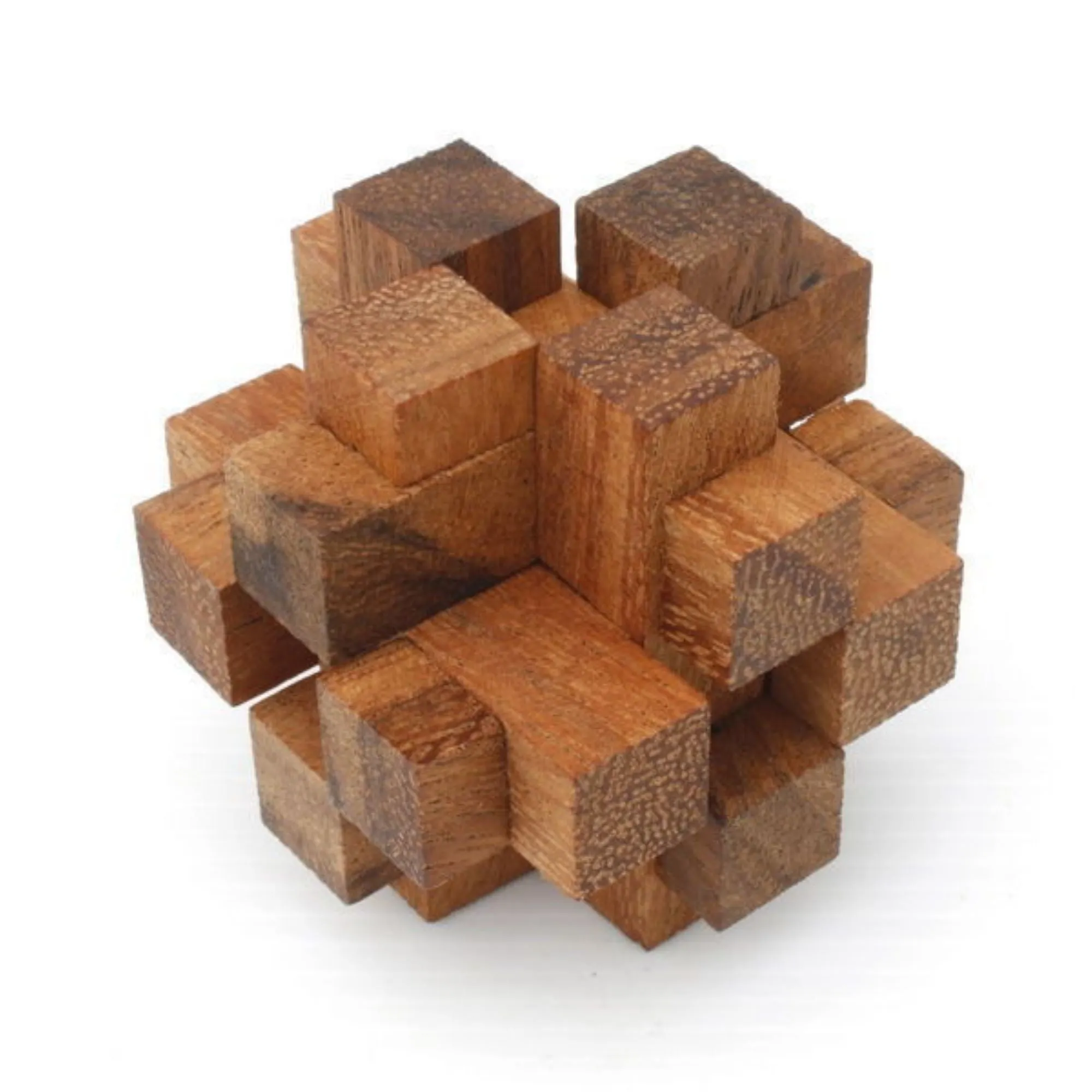 6 unique hand made wooden brainteaser Puzzles in beautiful Gift Box -for kids or adults_-Sold out Model 6266