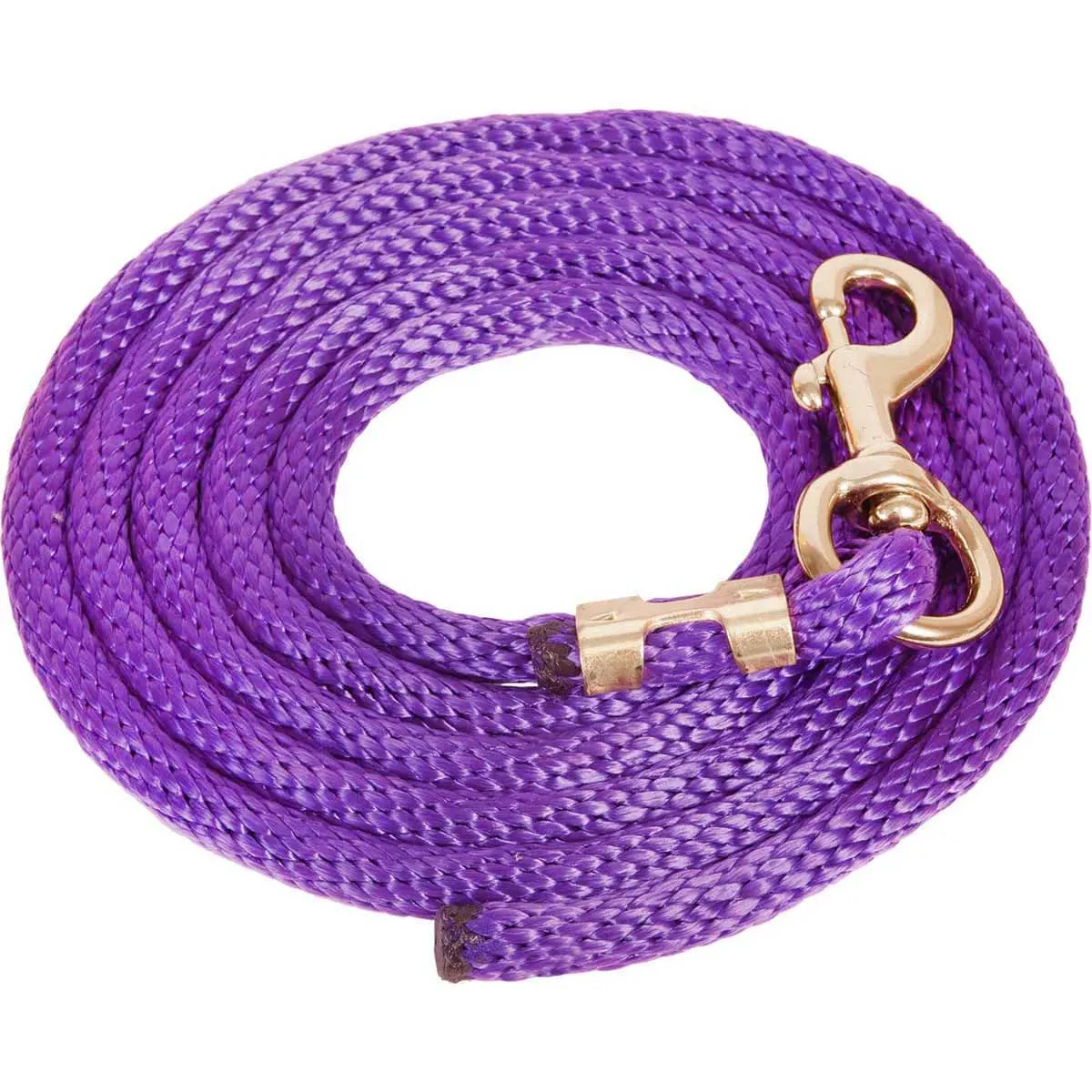 9'L Solid Color Poly Lead Rope (with Bolt Snap) from Mustang Mfg.