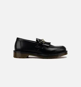 Adrian Snaffle Smooth Leather Kiltie Loafers Mens Lifestyle Shoe - Black