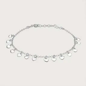 Amore Heart Charm Bracelet