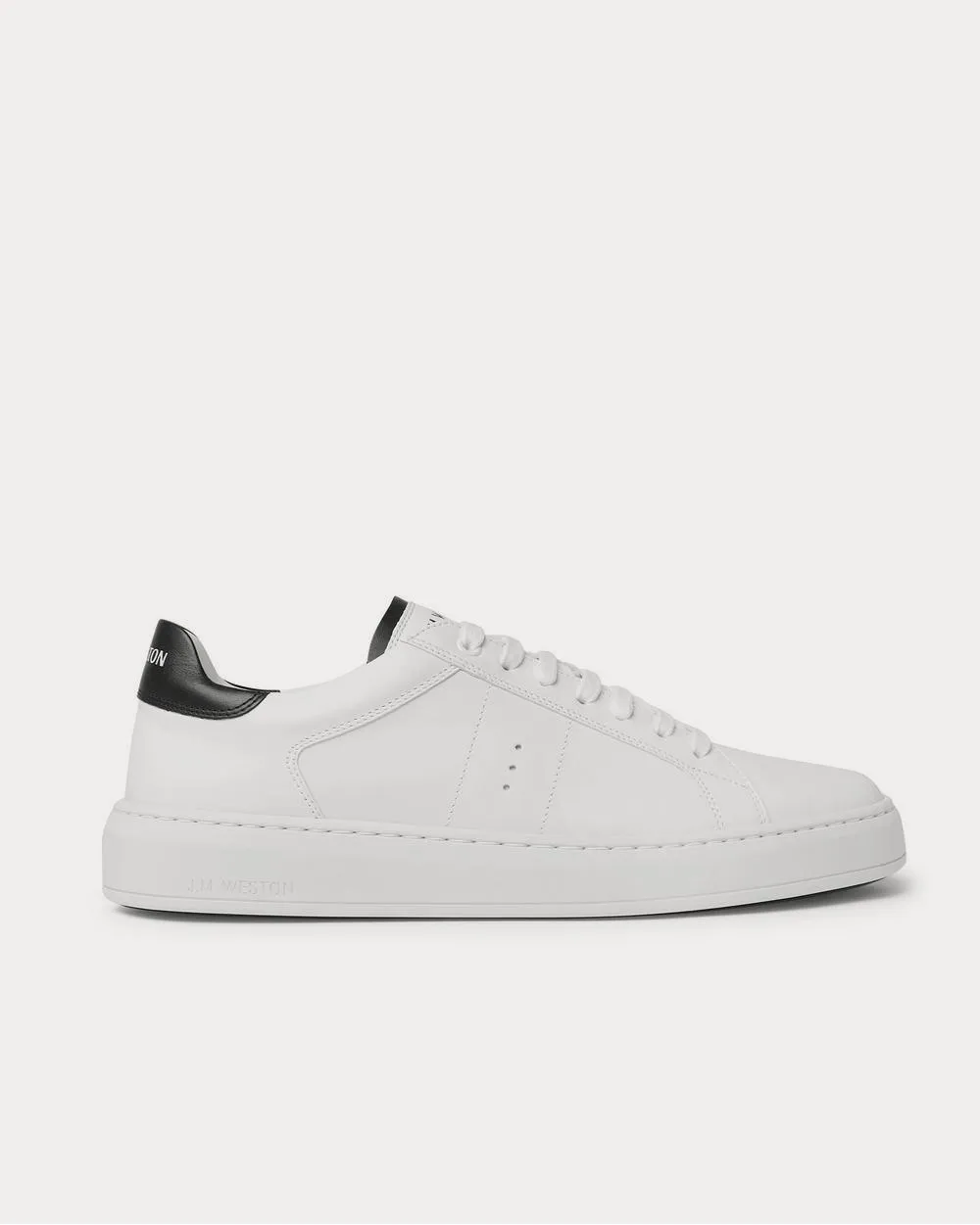 Basket on Time Leather  White low top sneakers