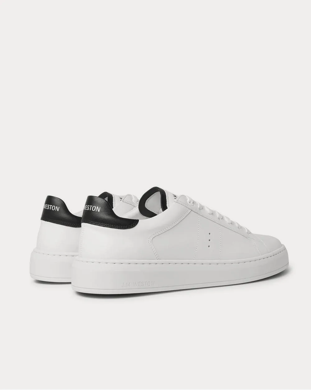 Basket on Time Leather  White low top sneakers