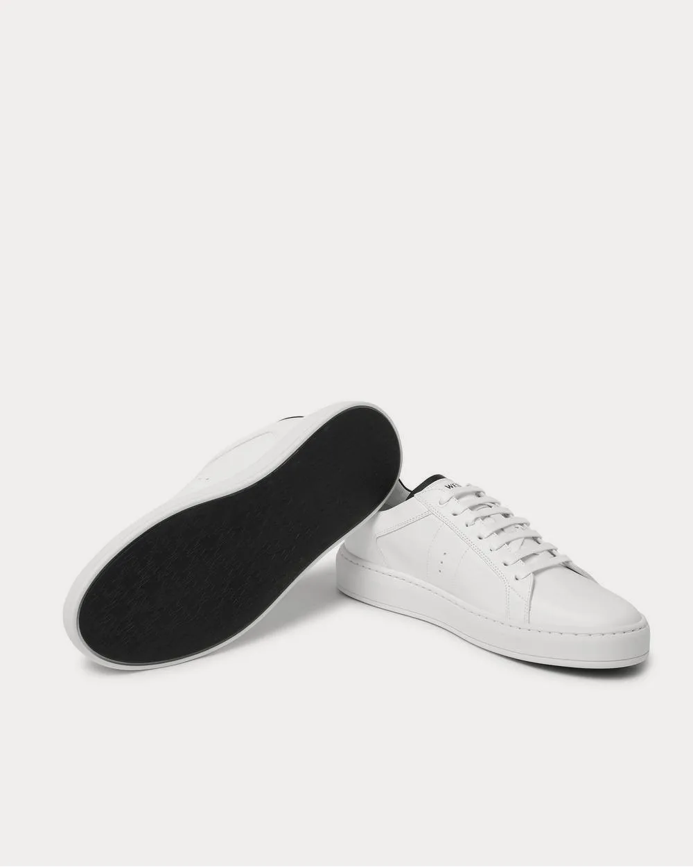 Basket on Time Leather  White low top sneakers