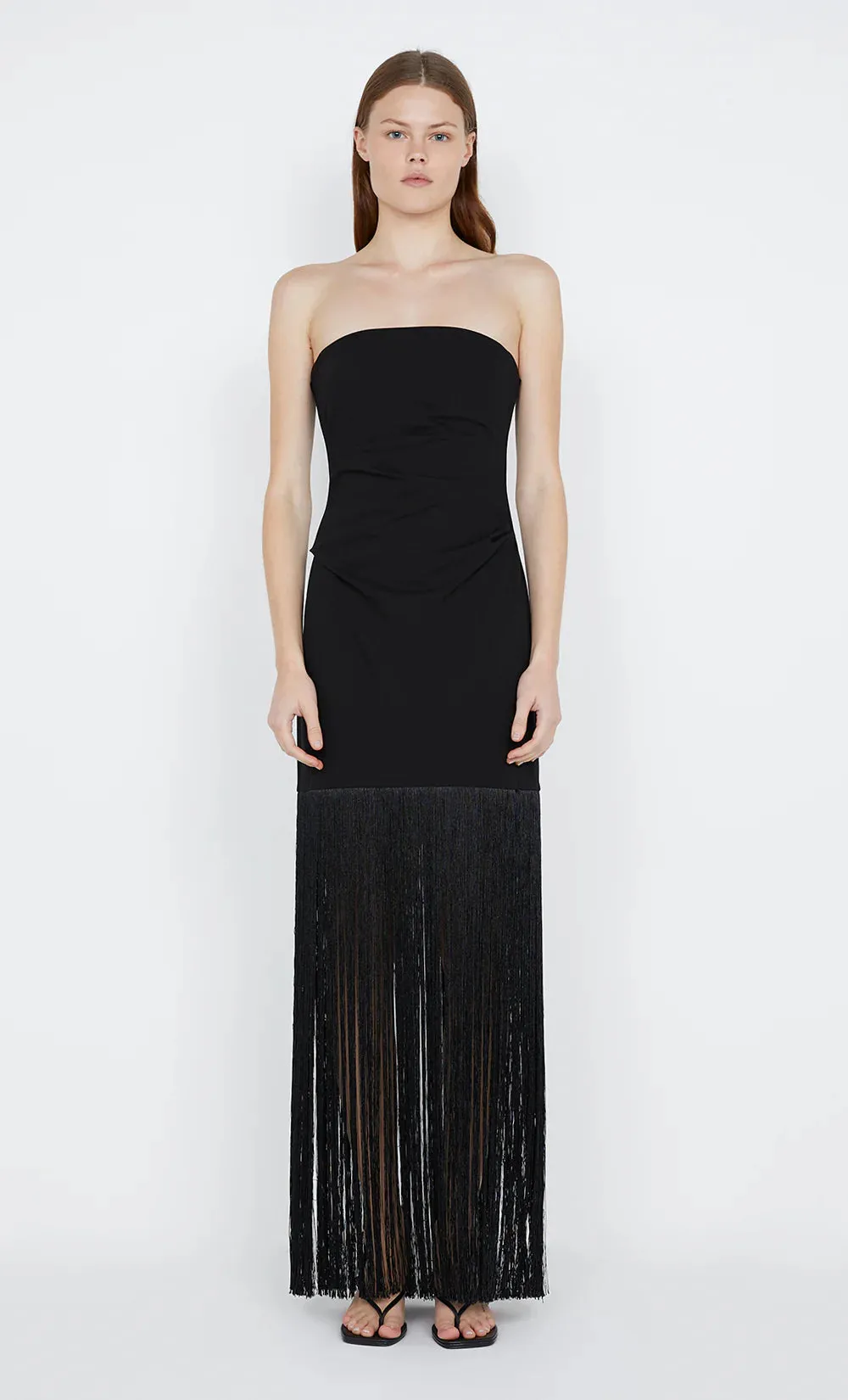 Bec and Bridge Wilder Fringe Dress - Black