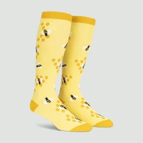 Bee's Knees Women's Wide Calf Knee High Socks