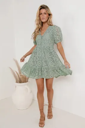 Brecken Lace Mini Dress