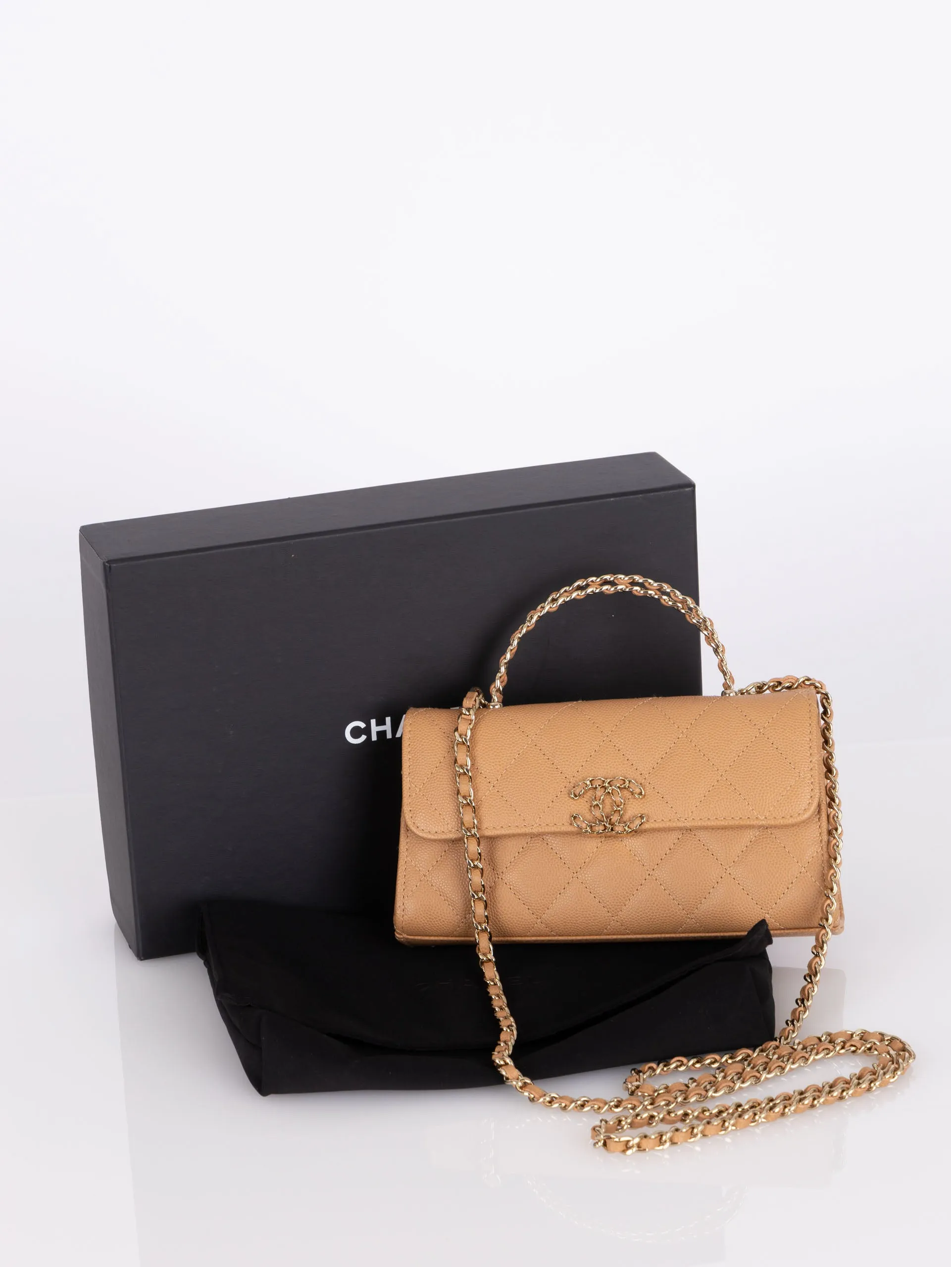 Chanel 23P Caviar Mini Kelly Top Handle