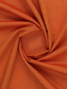 Cotton Solid Orange Shirting Fabric _Coral Bell