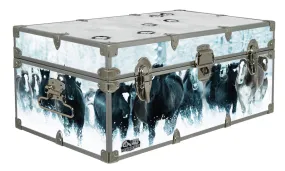 Designer Trunk - Wild Horses - 32x18x13.5"