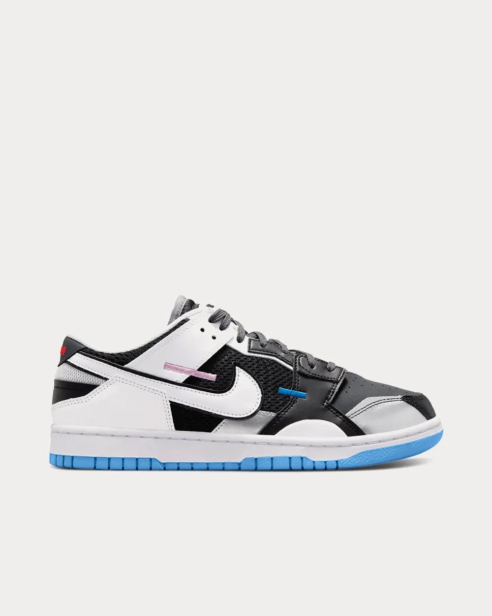 Dunk Low Scrap Premium Black / Neutral Grey / University Blue / White Low Top Sneakers