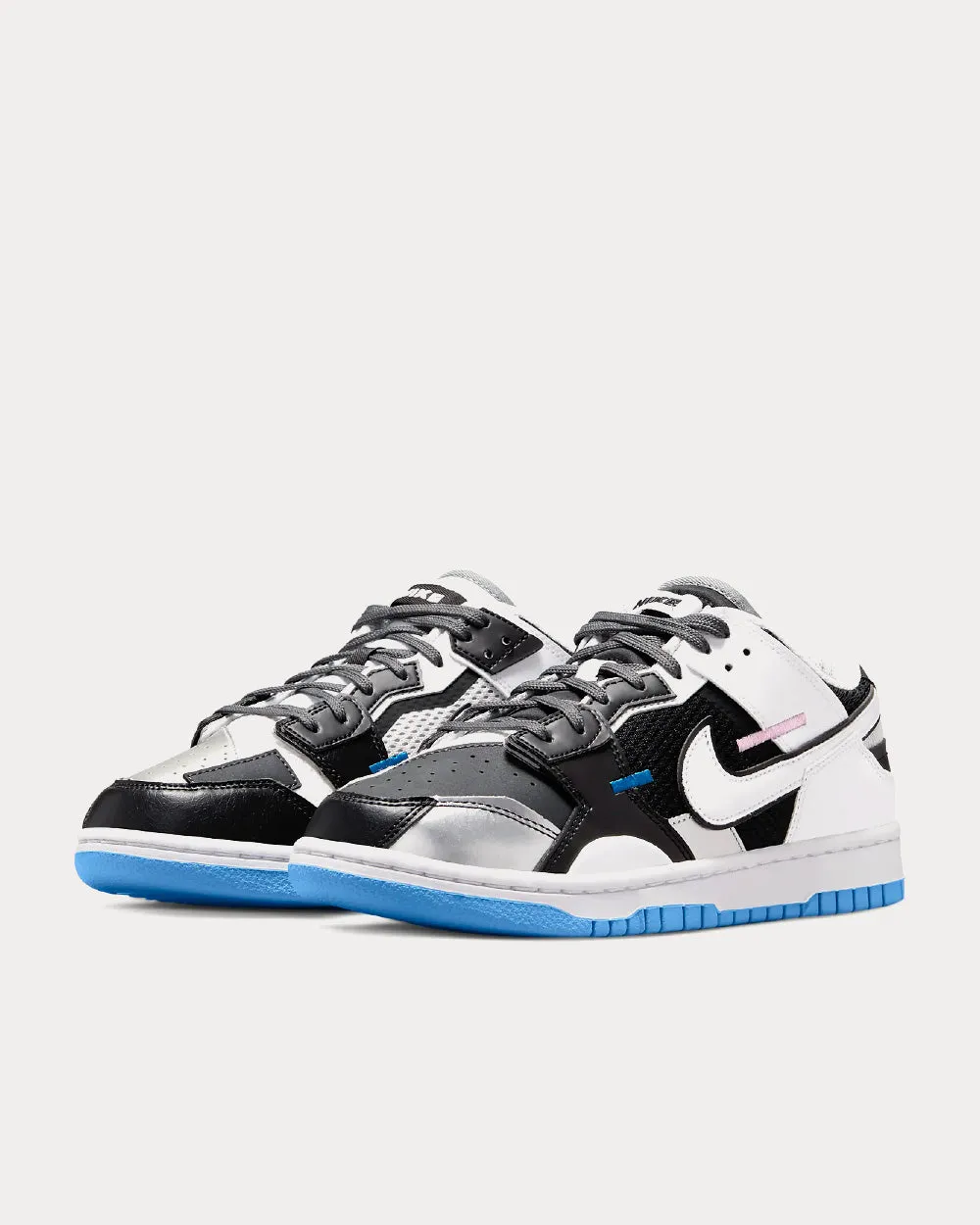 Dunk Low Scrap Premium Black / Neutral Grey / University Blue / White Low Top Sneakers