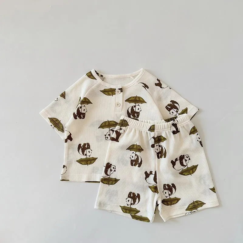 Fauna Prints T-Shirt and Shorts Set