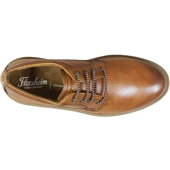 Florsheim Kids Boy's Sapacush Plain Toe Ox Cognac (Sizes 1-4)