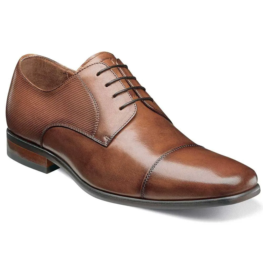 Florsheim Pro-Lace- Up Cap Toe Cognac Oxford