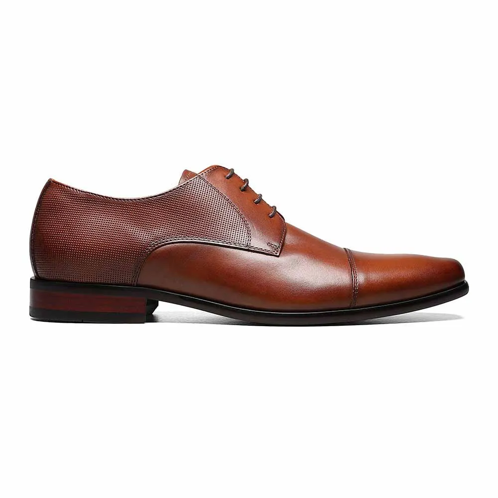 Florsheim Pro-Lace- Up Cap Toe Cognac Oxford