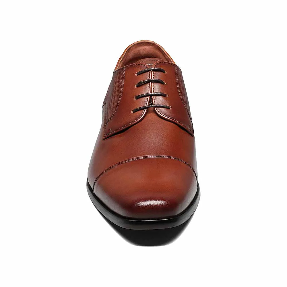 Florsheim Pro-Lace- Up Cap Toe Cognac Oxford