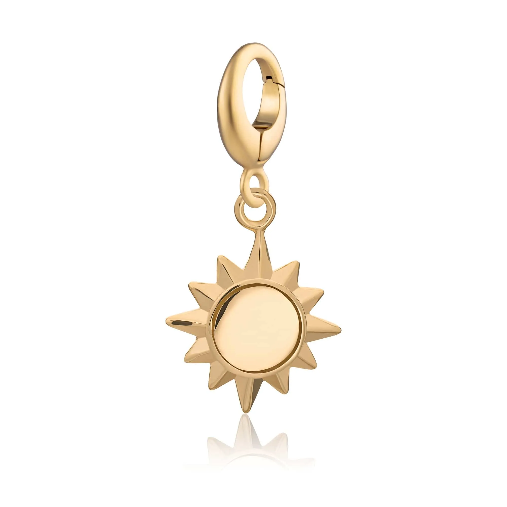 Gold Plated Sunshine Charm