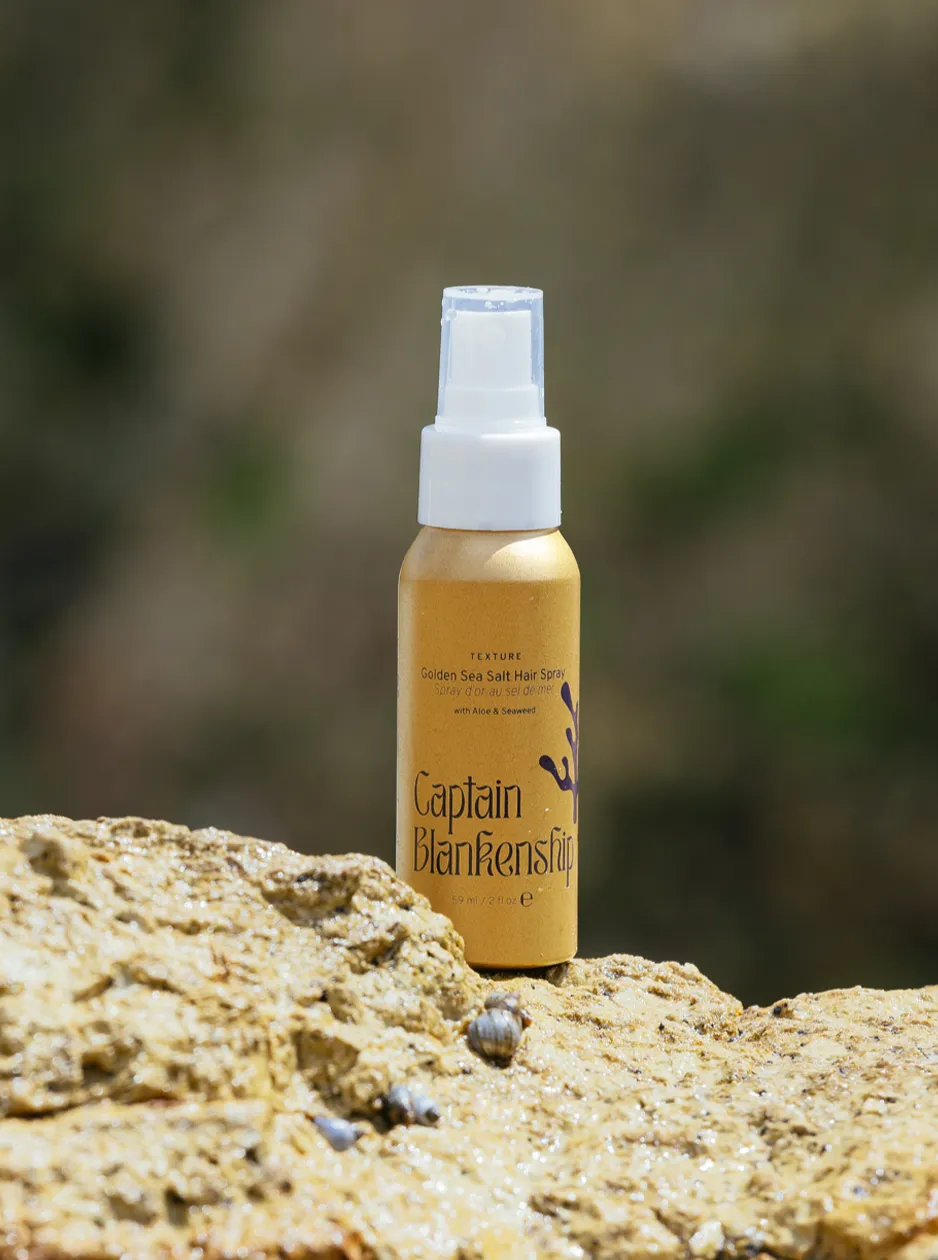 Golden Shimmer Salt Spray