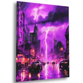 Gotham City (Dark-Fantasy) Acrylic Wall Art