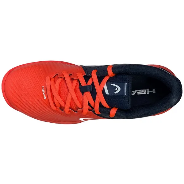 Head Revolt Pro 4.0 Junior Tennis Shoes (Blueberry/Fiery Coral)