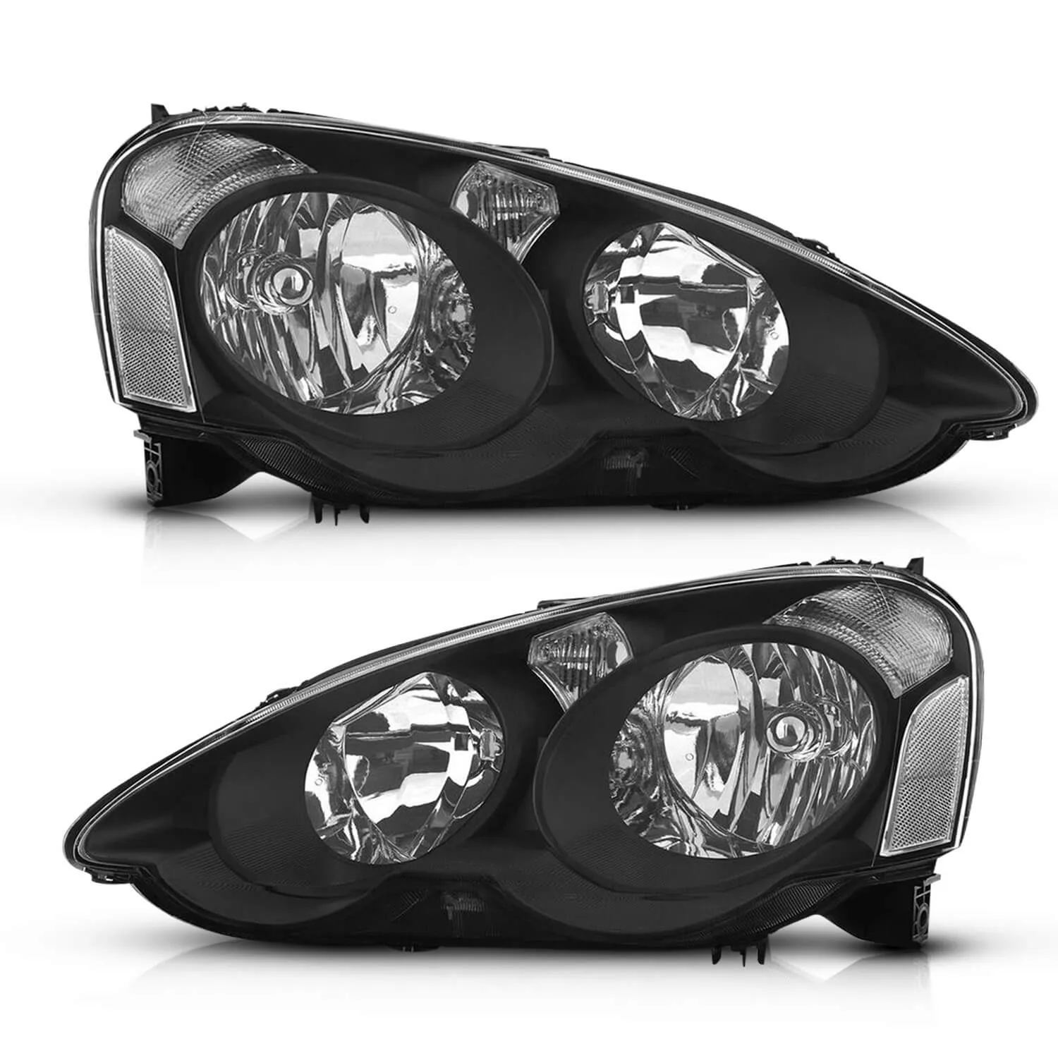 Headlight Assembly Compatible with 2002-2004 Acura RSX (DC5) Pair