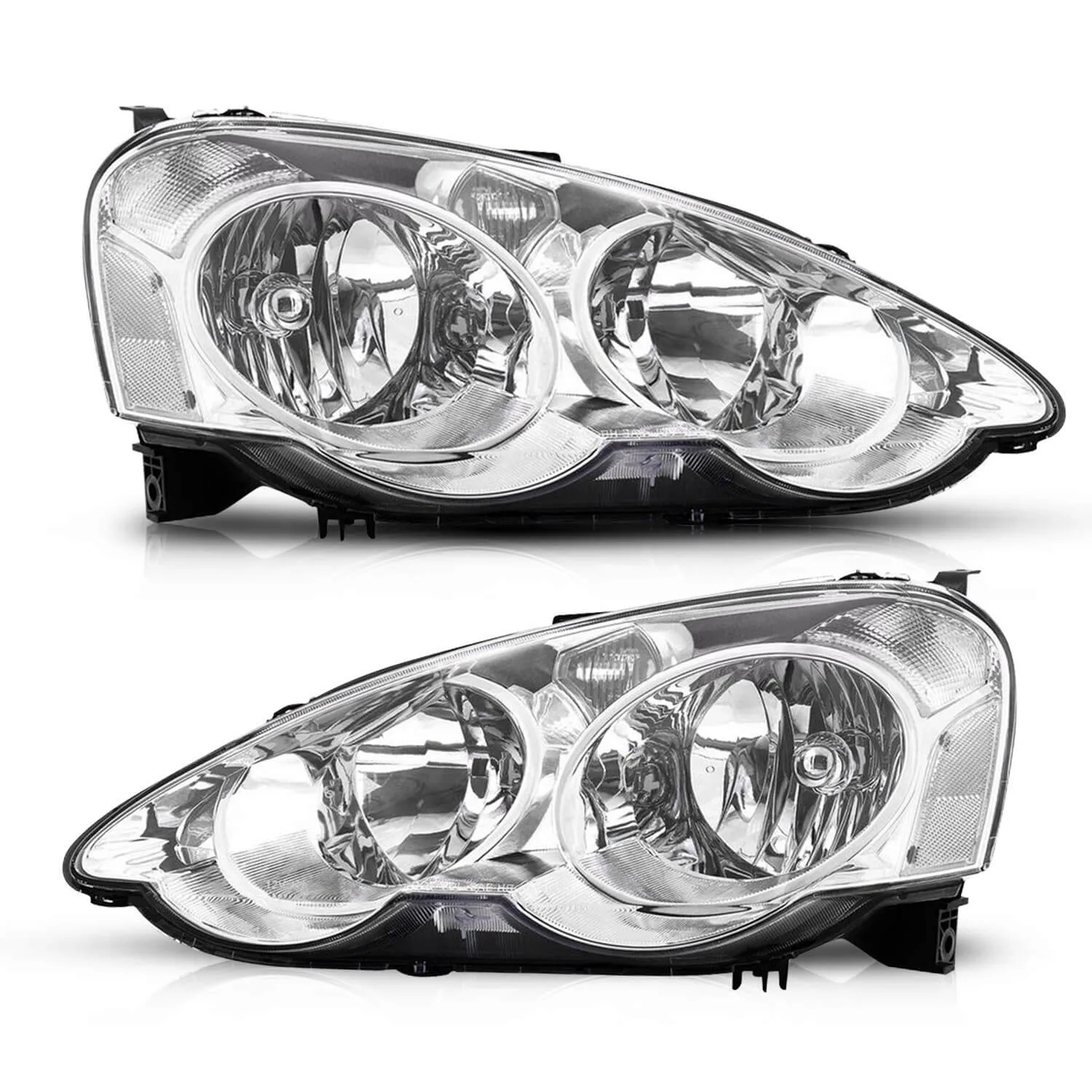 Headlight Assembly Compatible with 2002-2004 Acura RSX (DC5) Pair