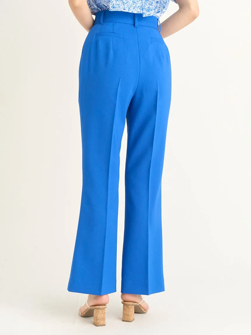 High Waist Flared Slacks