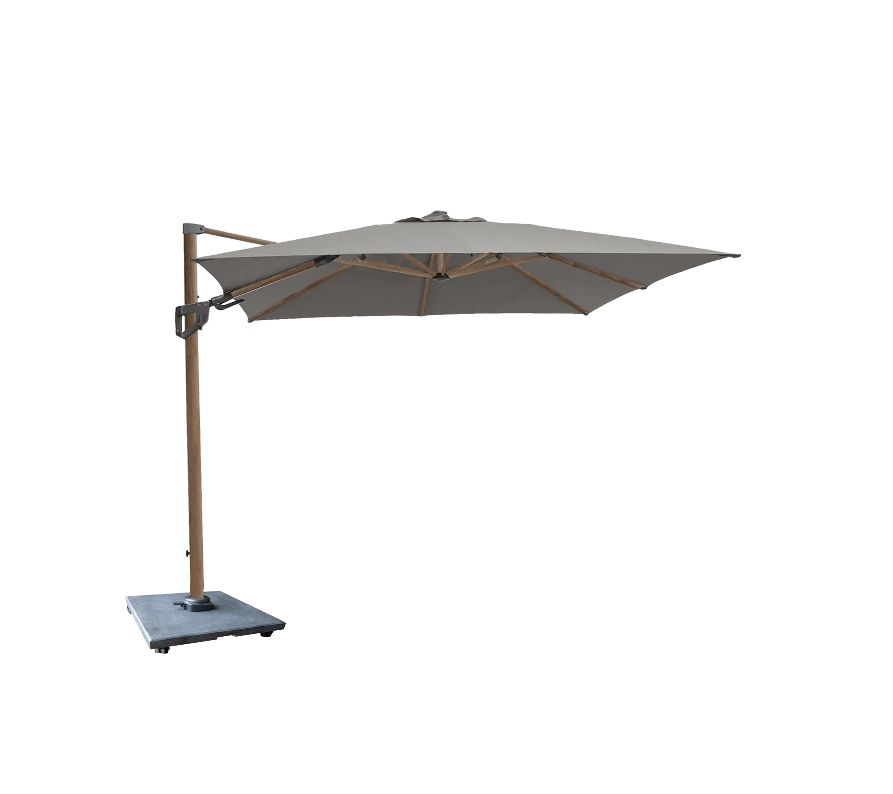 Hyde luxe tilt parasol, 3x3 m