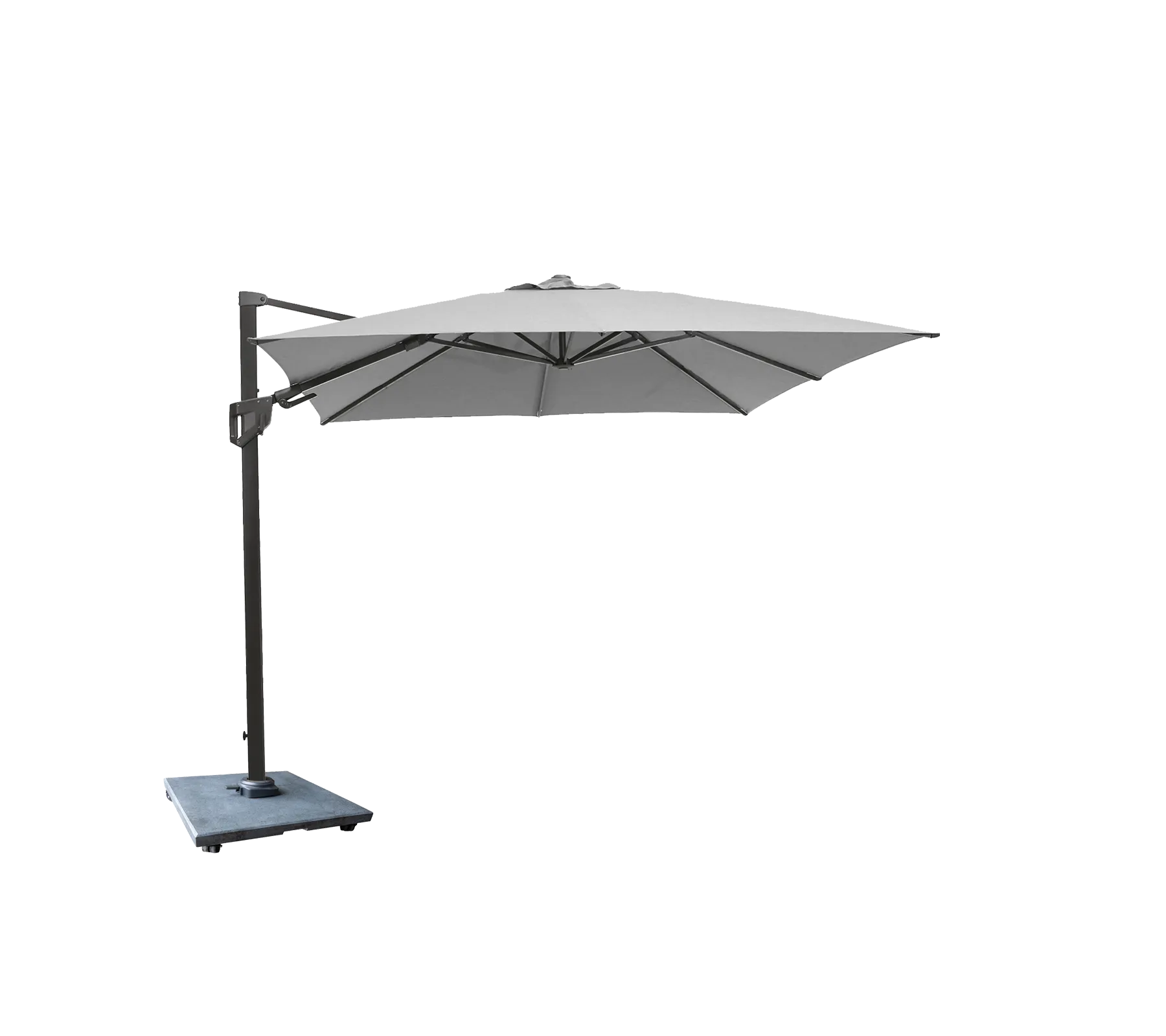 Hyde luxe tilt parasol, 3x3 m