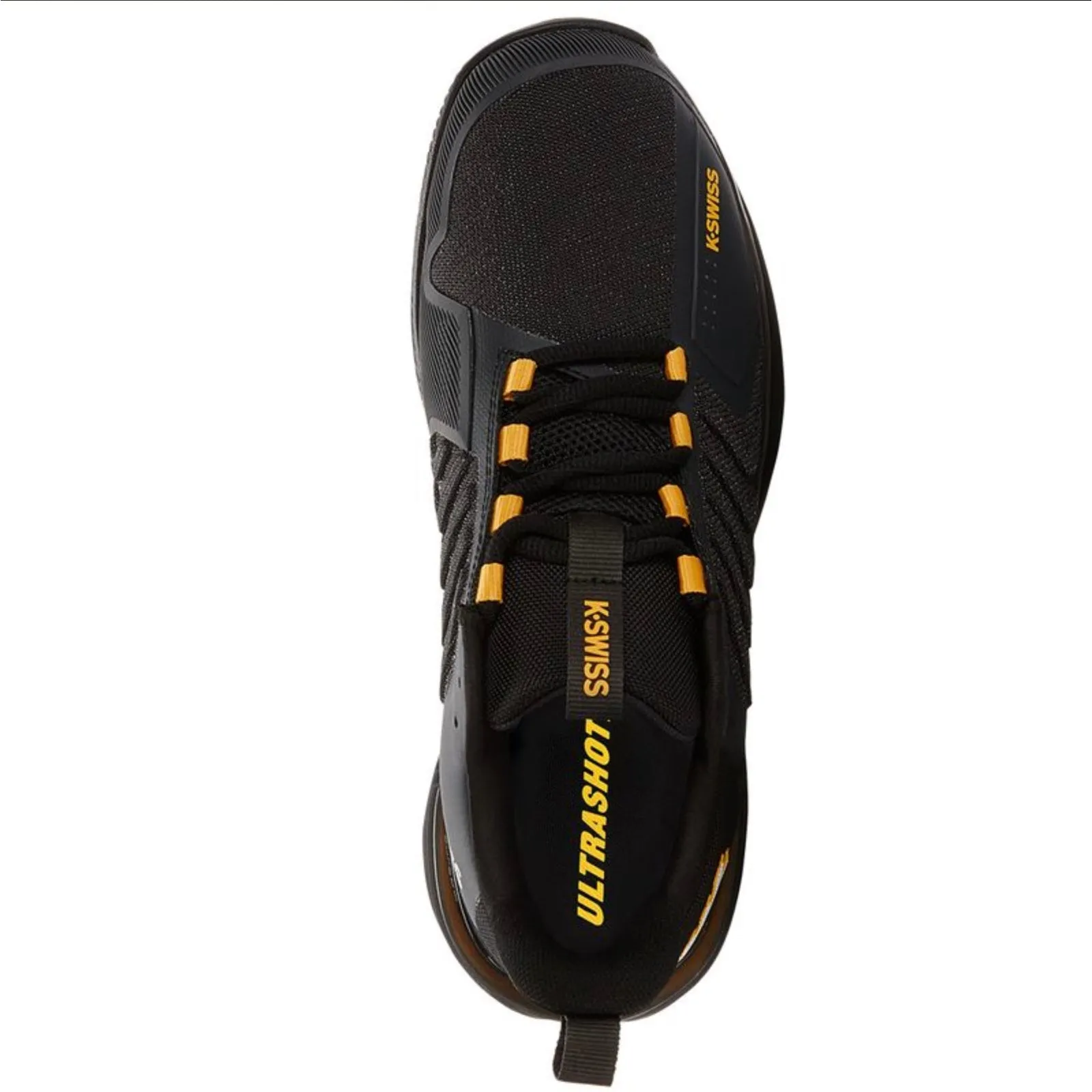 K-Swiss Ultrashot 3 men's tennis shoes - Black/Yellow 6988-071