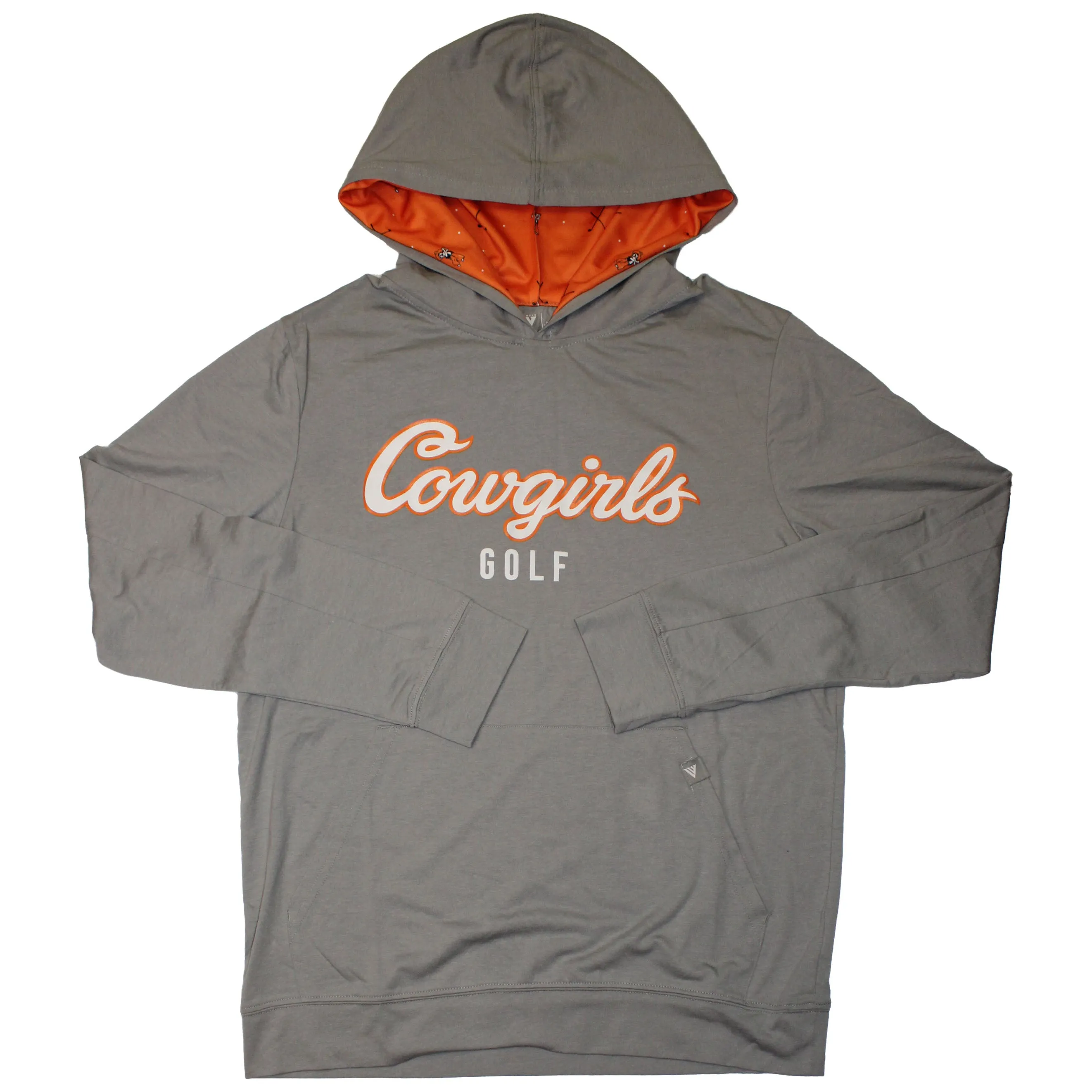 Levelwear Cowgirls Golf Relay Hoodie Gray