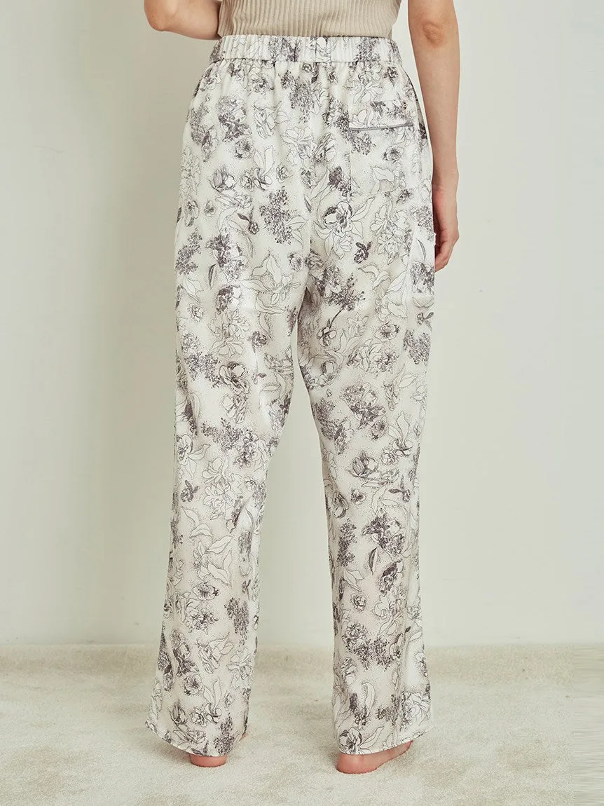 Lumiere Satin Pajama Pants