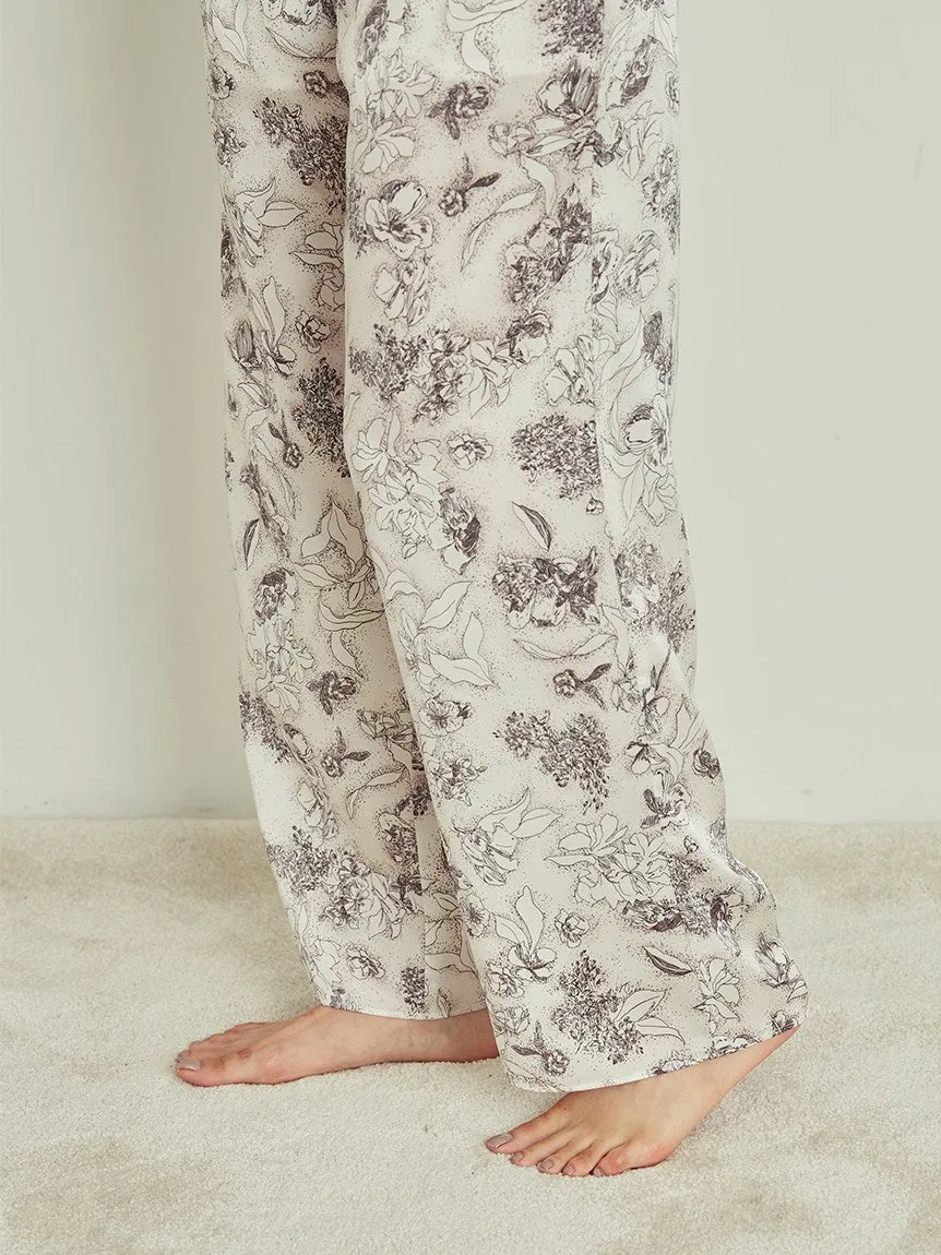 Lumiere Satin Pajama Pants