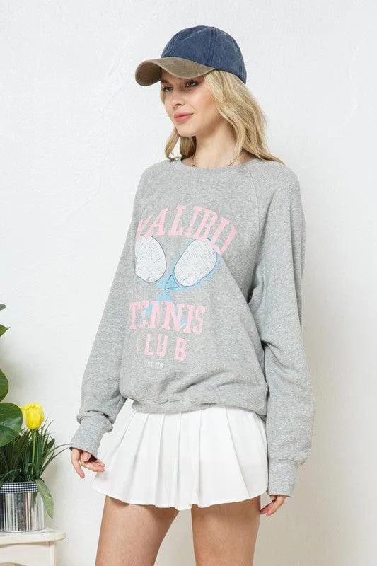 MALIBU TENNIS CLUB PULLOVER