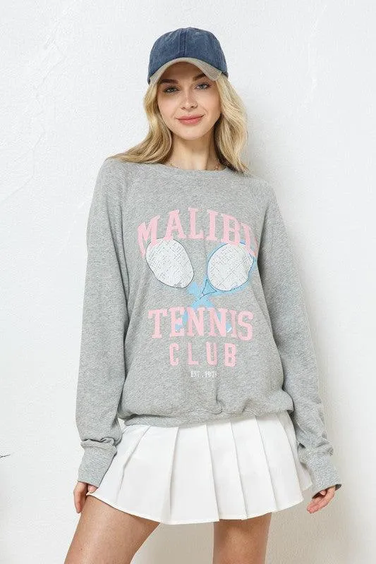 MALIBU TENNIS CLUB PULLOVER