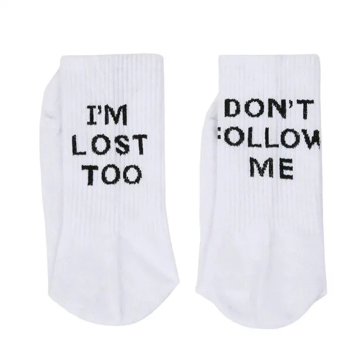 Men Funny Socks  Street Skateboard Unisex