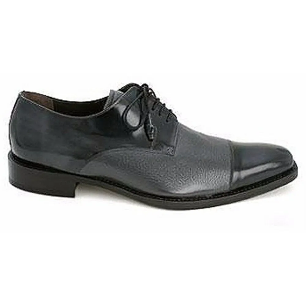 Mezlan Soka Grey Oxford Lace-Up Genuine Deerskin