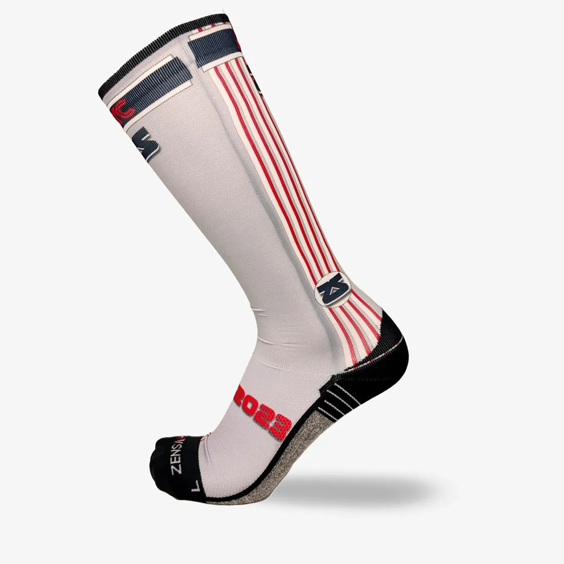 Old School New York Compression Socks (Knee-High)