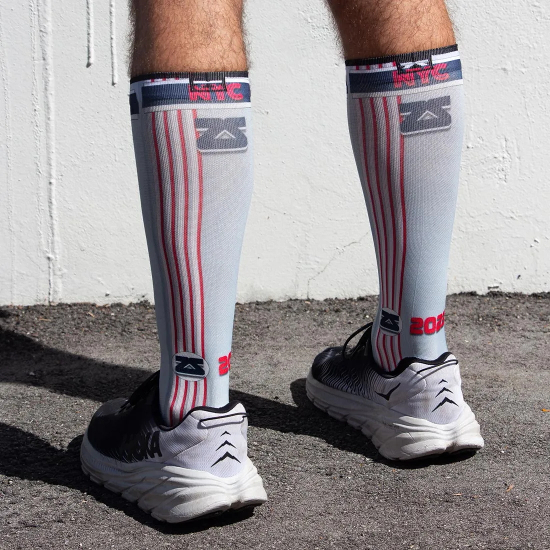 Old School New York Compression Socks (Knee-High)