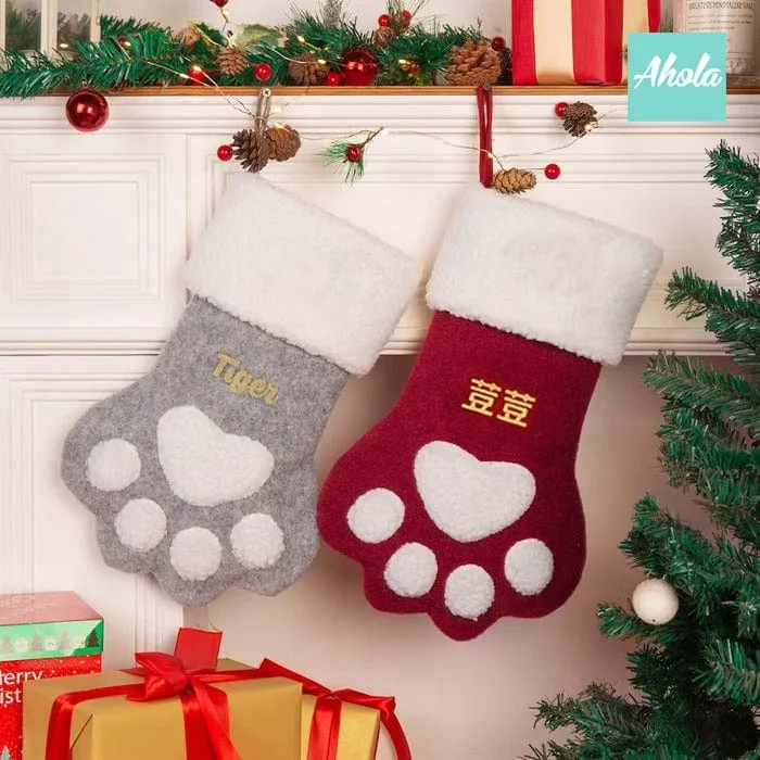 【Paws】Christmas Stocking with Accessories Set 貓爪聖誕襪玩具飾品套裝❄️聖誕限定的客製聖誕襪🐱 11/15截單，12月初到中寄出