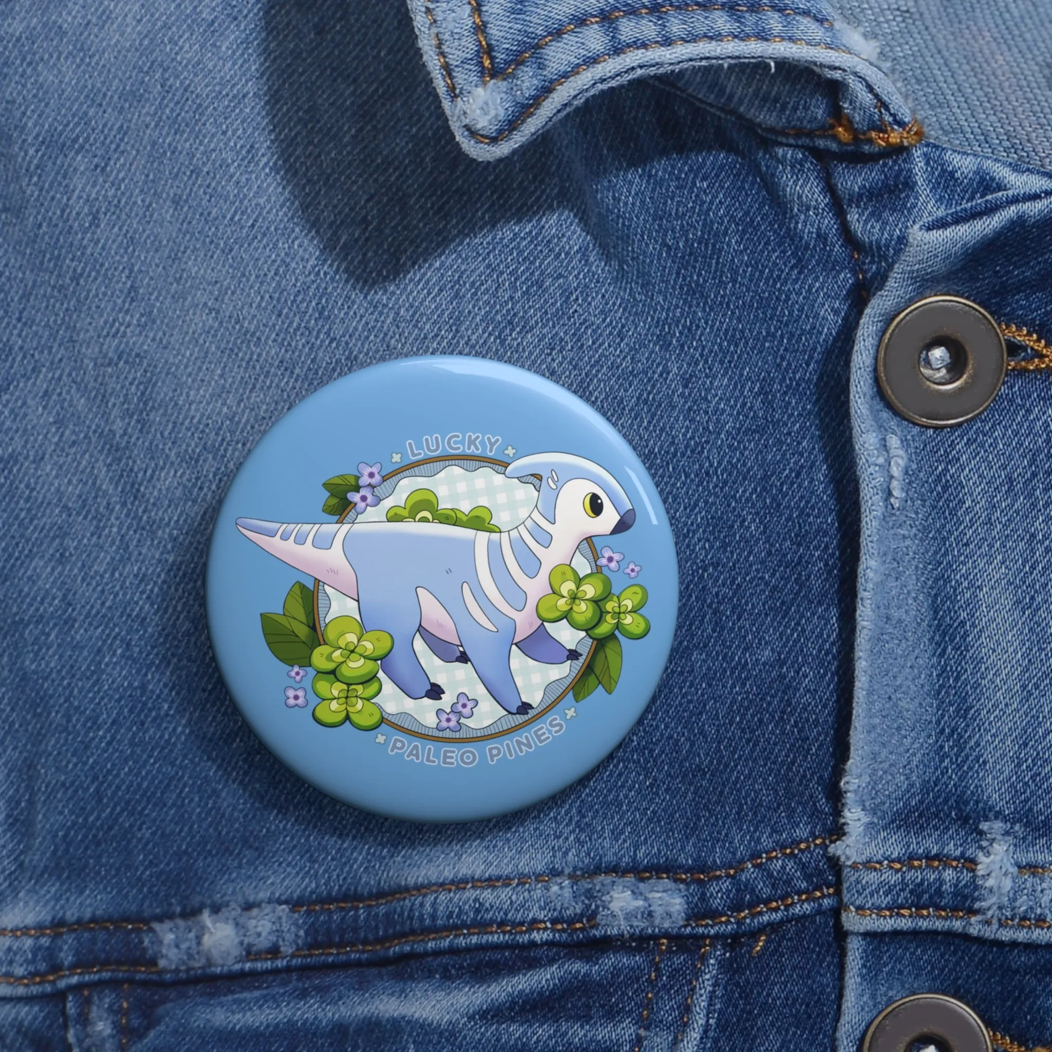 Pin Button - Triassea Lucky