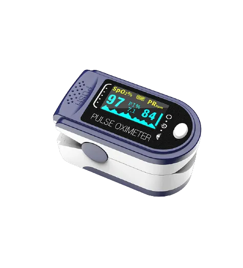 Portable Oximeter Blood Oxygen Monitor Finger Pulse