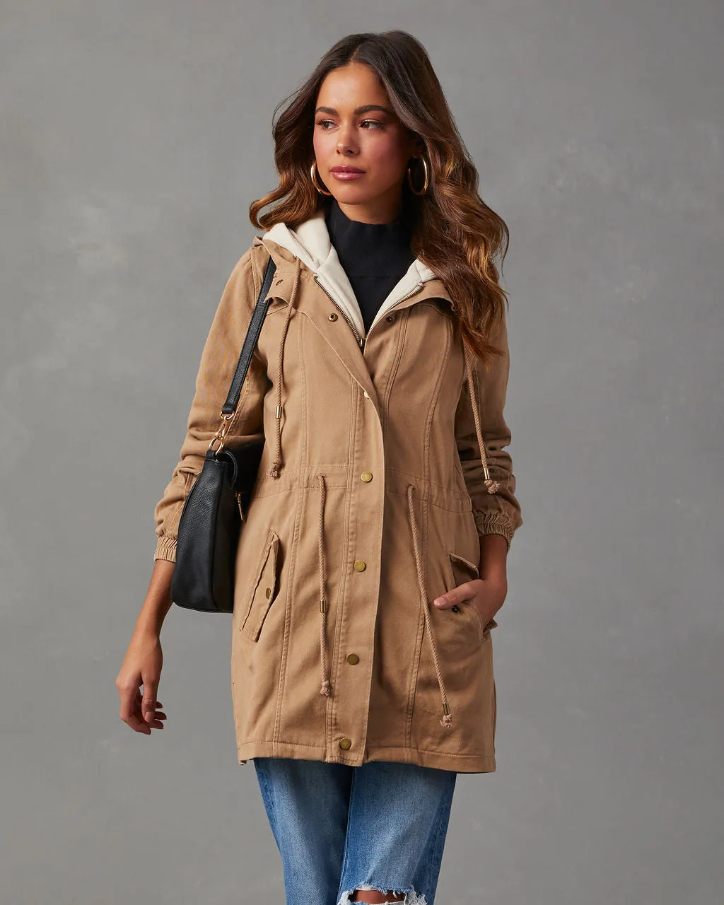 Russell Hooded Parka Jacket