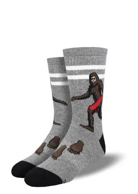 Skate 'Squatch Big Kids' Athletic Socks