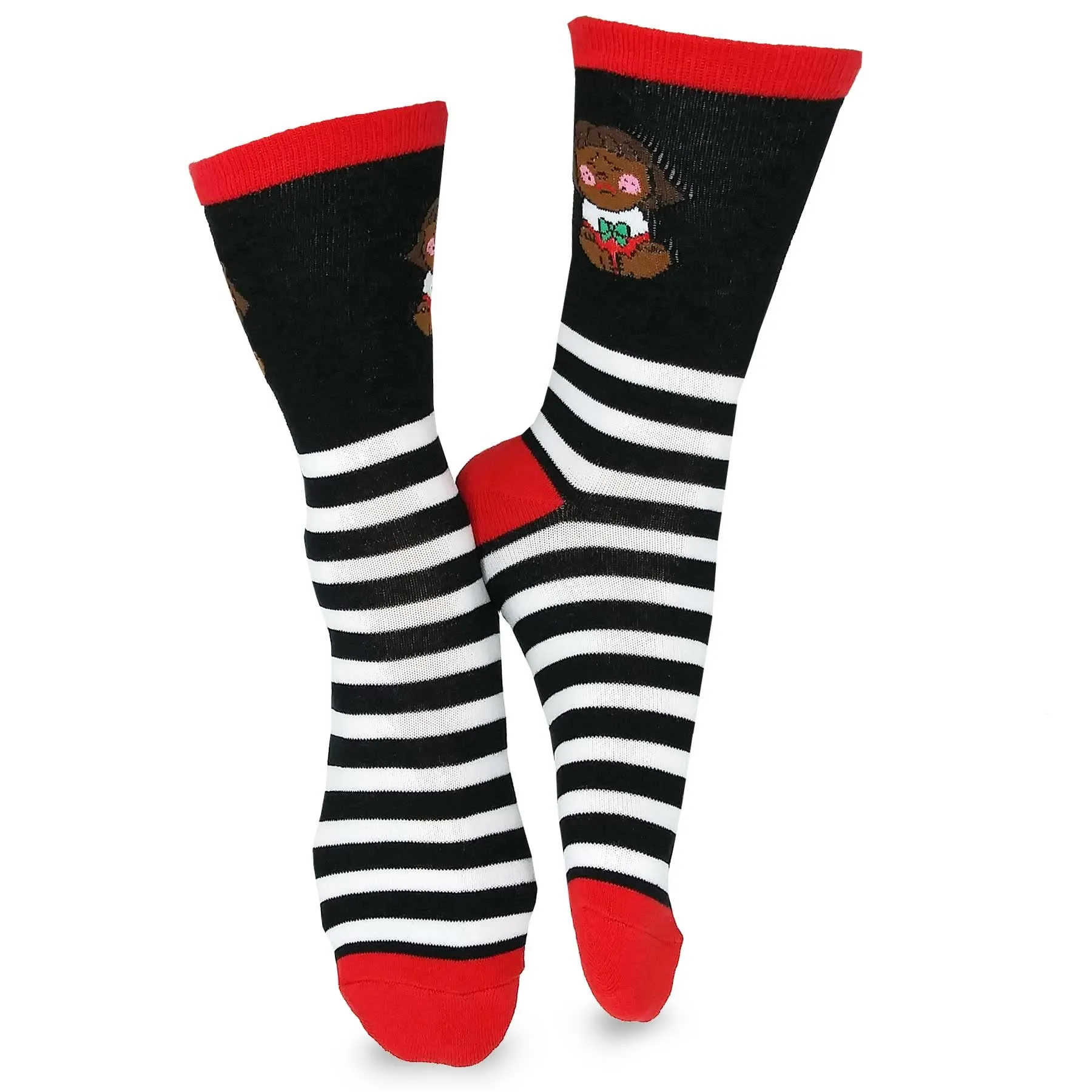 TeeHee Crazy Fun Novelty Casual Crew Socks for Unisex Adult Multipack (N2132FUN)