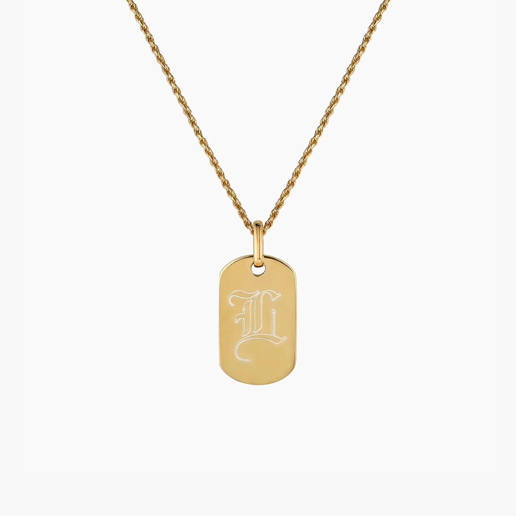 The Rounded Dog Tag