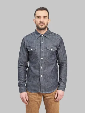 UES 11.4oz Indigo Double Weave Shirt